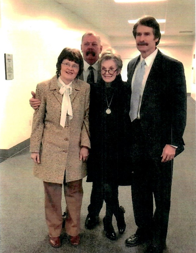 From left to right, Dr. Linda Jeffrey, Director, Eric Koleda, Co-Founder and Director, Mrs Eunice Ray, Co-Founder and Director, KY State Representative Stan Lee, HB 64 Sponsor
